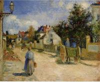 Pissarro, Camille - A Street in Pontoise